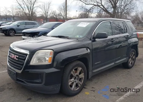 2017 GMC Terrain Sle-1 из США, поврежденный, VIN 2GKALMEK0H6124967